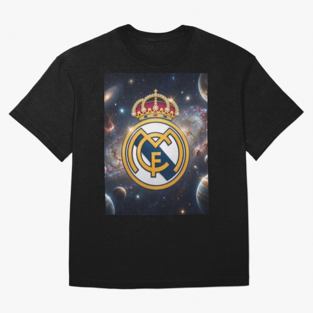 La Galaxia del Real Madrid Oversized T-Shirt Celebrate Golden Goal Energy in FIFA World Cup 2026 Group Stage for Fans of Messi and Cristiano Ronaldo and Argentina, Bringing Match Day Excitement, Supporter Culture, Golden Goals and Global Football