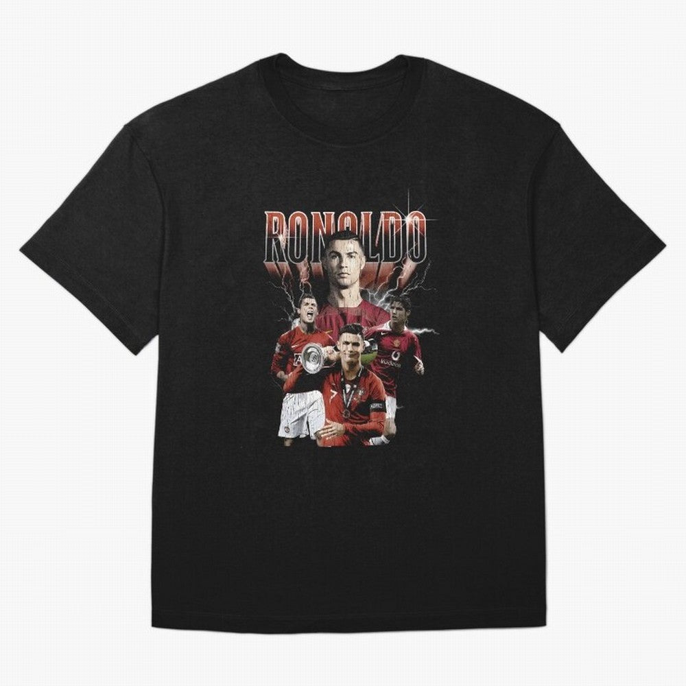 Cr7 footballer portuguese Oversized T-Shirt Show Your Tournament Heart for FIFA World Cup 2026 Group Stage Built around Messi, Portugal, Spain and Germany Energy, Sports Nostalgia, International Competition, Famous Players and Unforgettable