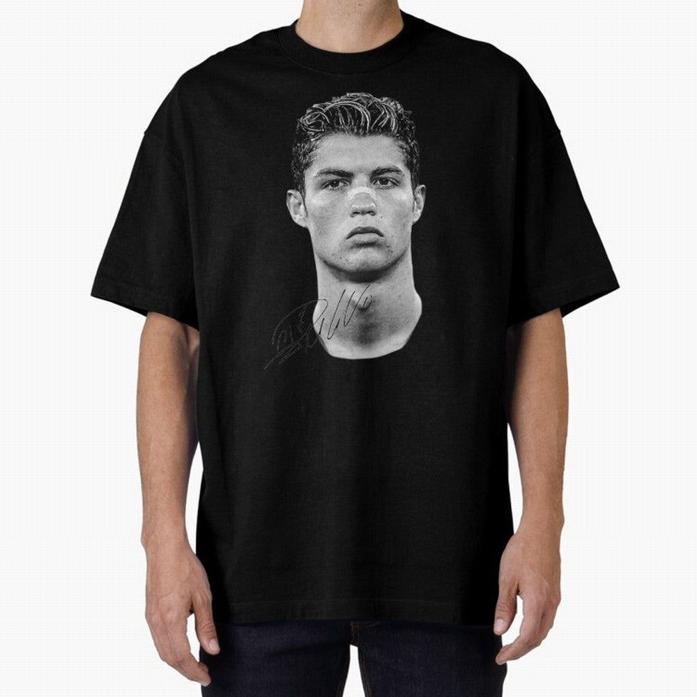 Cr7 - Streetwear Clothing Oversized T-Shirt Celebrate the Stars of FIFA World Cup 2026 with Cristiano Ronaldo, Spain Energy, Worldwide Fan Energy, Dramatic Goals, Stadium Lights and Championship Celebrations; Made for Collectors Who Enjoy Iconic