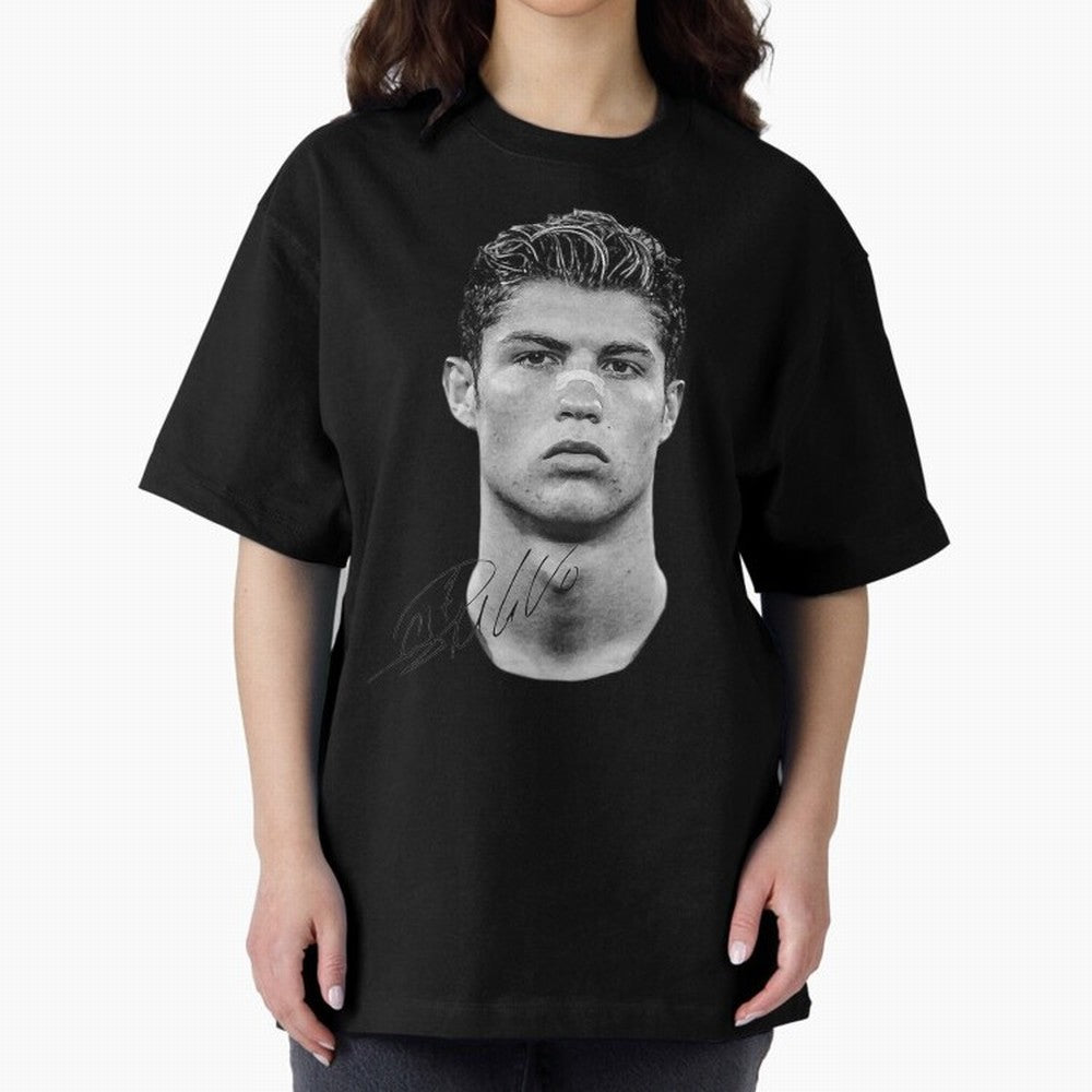 Cr7 - Streetwear Clothing Oversized T-Shirt Celebrate the Stars of FIFA World Cup 2026 with Cristiano Ronaldo, Spain Energy, Worldwide Fan Energy, Dramatic Goals, Stadium Lights and Championship Celebrations; Made for Collectors Who Enjoy Iconic
