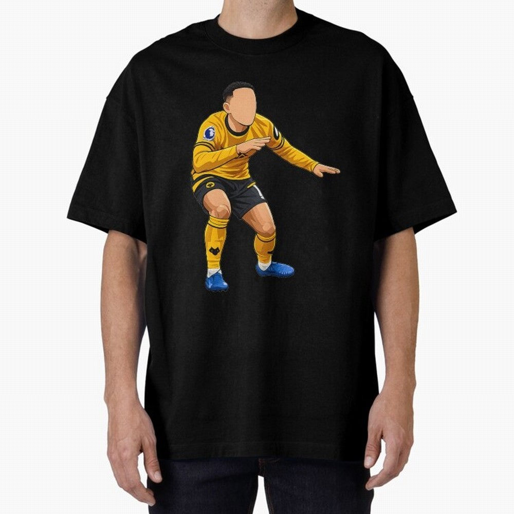 Matheus Cunha Goal Celebration Dance Oversized T-Shirt Bring Stadium Energy to Match Day Hype around FIFA World Cup 2026 USA Canada Mexico, Cristiano Ronaldo, Haaland and CR7, France and Portugal, Football Passion, Legendary Performances, Festival