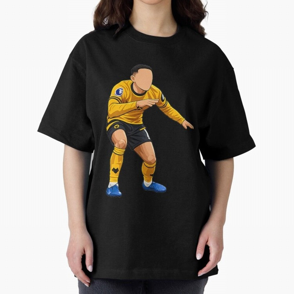 Matheus Cunha Goal Celebration Dance Oversized T-Shirt Bring Stadium Energy to Match Day Hype around FIFA World Cup 2026 USA Canada Mexico, Cristiano Ronaldo, Haaland and CR7, France and Portugal, Football Passion, Legendary Performances, Festival