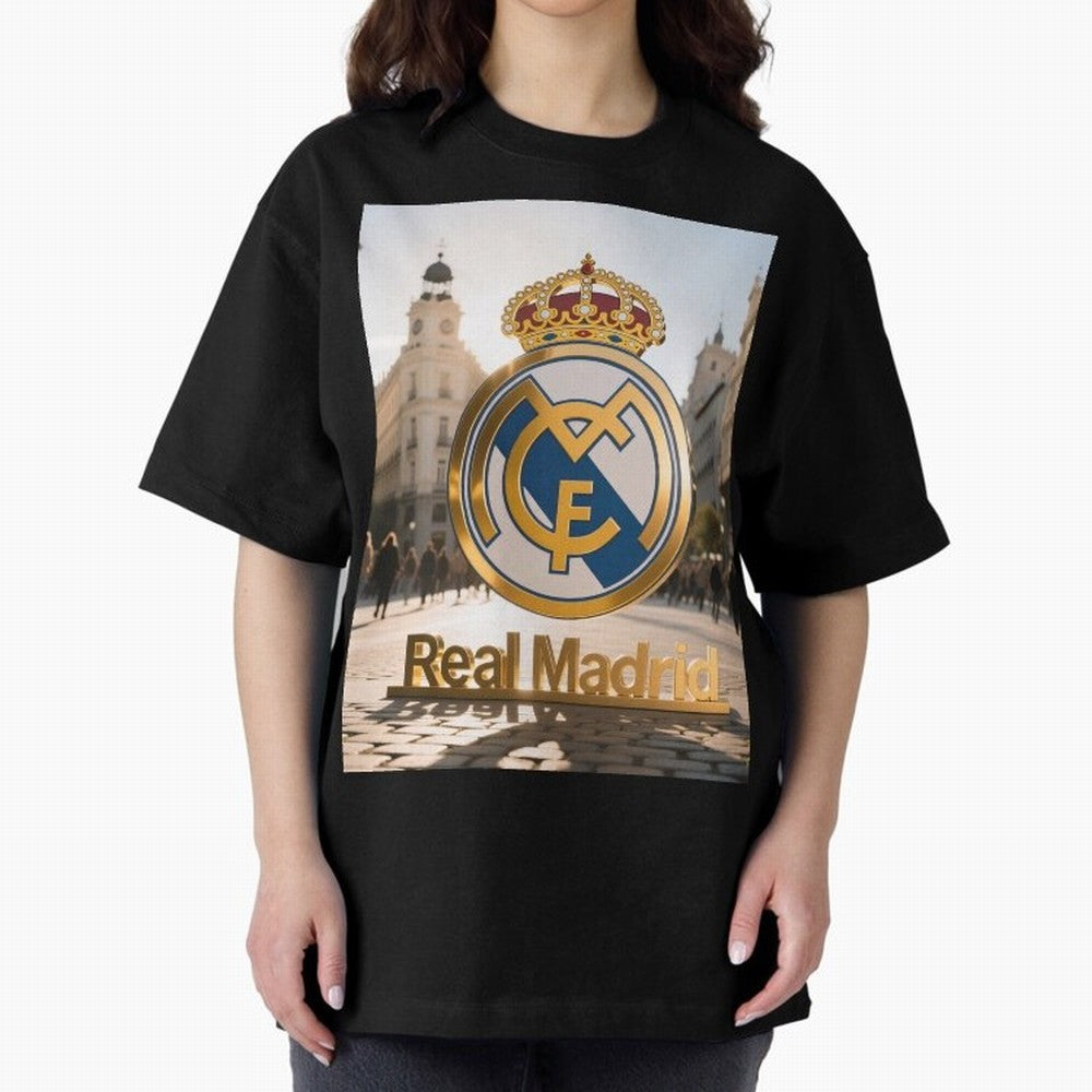 As¨ª as¨ª as¨ª Gana el Madrid Oversized T-Shirt Discover FIFA World Cup 2026 Group Stage Celebrating CR7, Spain Energy, Champion Mindset, Group Stage Buzz, Knockout Tension and Passionate Fan Culture; Ideal for Fans Who Follow Messi, Cristiano
