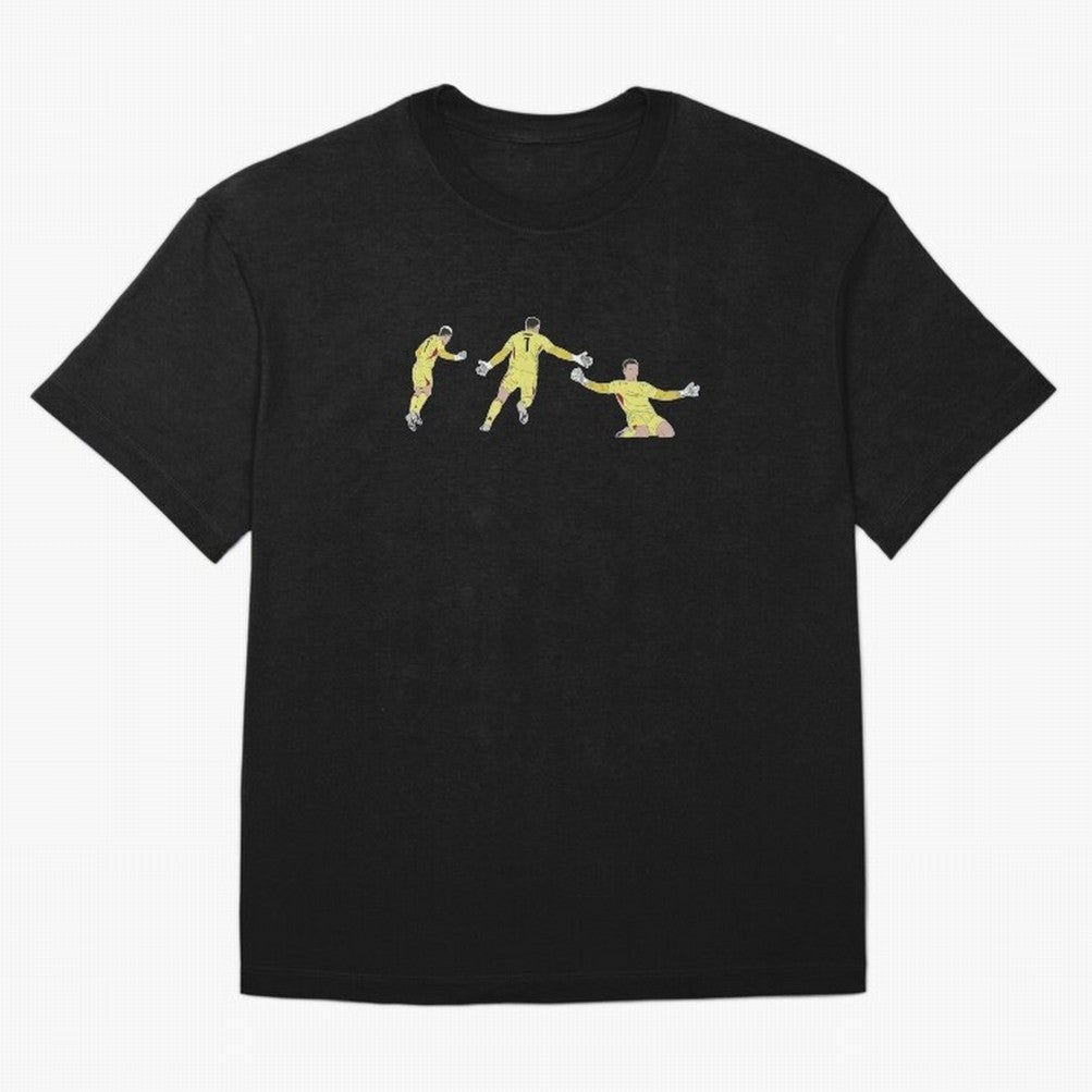 Anatoliy Trubin Last Minute Header Goal Celebration Oversized T-Shirt Live for the Drama of Global Football Passion for FIFA World Cup 2026, Driven by Mbappe and Neymar, Spain and Netherlands, Classic Soccer Heritage, Championship Pressure, Fan