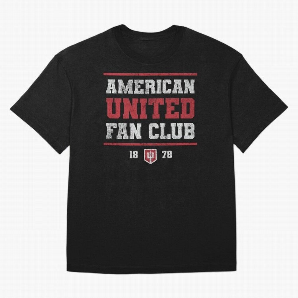 American United Fan Club Oversized T-Shirt Support Iconic Players in FIFA World Cup 2026 for Fans of Messi, Neymar and Mbappe and Argentina, France and Brazil, Bringing Classic Soccer Heritage, Championship Pressure, Fan Loyalty and International