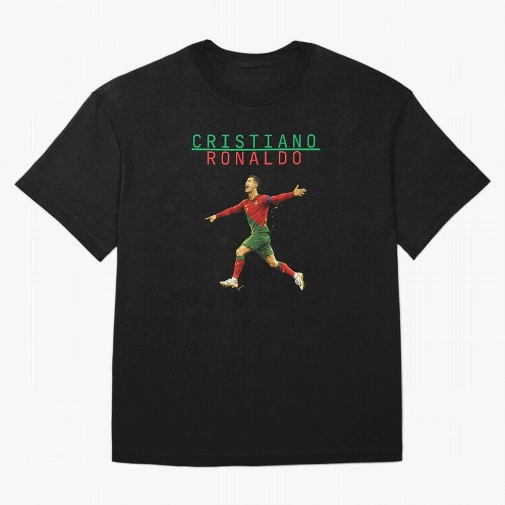 Ronaldo Oversized T-Shirt Make Every Kick Count in FIFA World Cup 2026 Made for Haaland, France Energy, Classic Soccer Heritage, Championship Pressure, Fan Loyalty and International Pride; Ideal for Passionate Fans Who Love Underdog Stories,