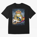Pelot¨®n Real Madrid Oversized T-Shirt Feel FIFA World Cup 2026 Group Stage for Fans of Cristiano Ronaldo, Haaland and CR7 and Spain, Bringing Soccer Culture, Superstar Moments, National Team Dreams and Competitive Fire; Ideal for Fans Who Follow