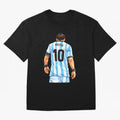 Messi Argentina 10 Oversized T-Shirt Create the FIFA World Cup 2026 Group Stage Journey through CR7 and Messi Highlights, France Pride, Champion Mindset, Group Stage Buzz, Knockout Tension and Passionate Fan Culture; Perfect for Fans, Collectors,
