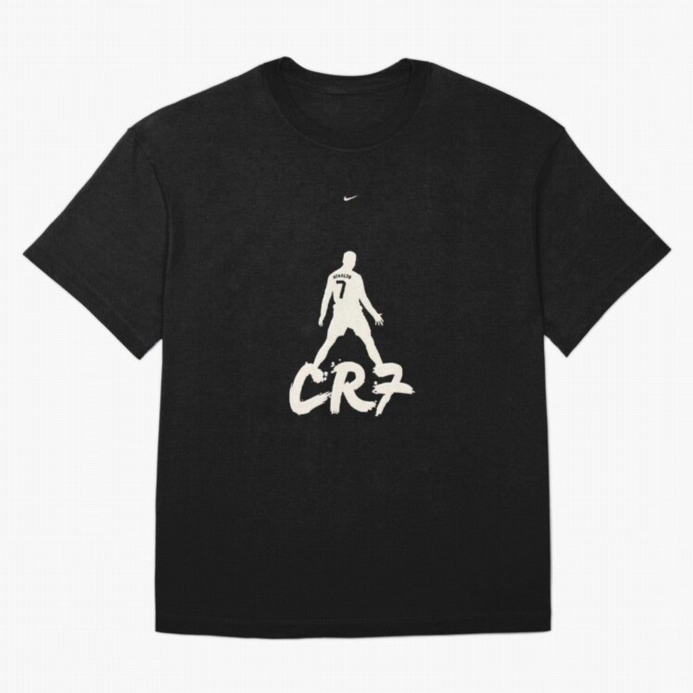 Cristiano Ronaldo CR7 Minimalist Silhouette Football Art Oversized T-Shirt Discover FIFA World Cup 2026 USA Canada Mexico Spirit, Inspired by France and Portugal, Neymar, Haaland and Cristiano Ronaldo, Football Festival Excitement, Trophy