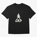Cristiano Ronaldo CR7 Minimalist Silhouette Football Art Oversized T-Shirt Discover FIFA World Cup 2026 USA Canada Mexico Spirit, Inspired by France and Portugal, Neymar, Haaland and Cristiano Ronaldo, Football Festival Excitement, Trophy