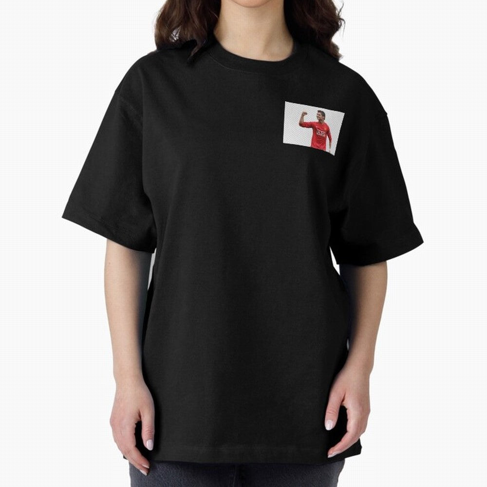 Cristiano Ronaldo Oversized T-Shirt Keep Football History Alive during Match Day Hype around FIFA World Cup 2026, Cristiano Ronaldo, Brazil, Supporter Pride, Iconic Celebrations, Legendary Names and Global Match Day Energy; Perfect for People Who