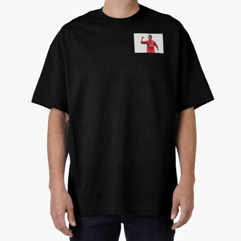 Cristiano Ronaldo Oversized T-Shirt Keep Football History Alive during Match Day Hype around FIFA World Cup 2026, Cristiano Ronaldo, Brazil, Supporter Pride, Iconic Celebrations, Legendary Names and Global Match Day Energy; Perfect for People Who