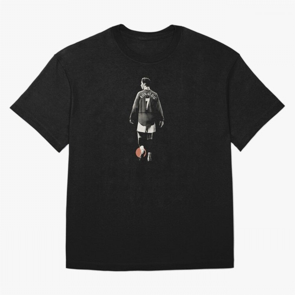 Cristiano Ronaldo Cr7 Minimalist Oversized T-Shirt Celebrate Rivalries and Pride in Match Day Hype around FIFA World Cup 2026, Haaland, Spain and Netherlands, Football Passion, Legendary Performances, Festival Vibes and Supporter Community; Made