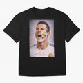 Cristiano Ronaldo ¡ª A Fan Portrait in Motion Oversized T-Shirt Embrace FIFA World Cup 2026 USA Canada Mexico Filled with Neymar, France and Portugal Energy, Vintage Soccer Flavor, Modern Football Stars, National Flags and Final Night Emotion;