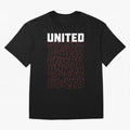 Manchester United Oversized T-Shirt Cheer for FIFA World Cup 2026 Spirit, Inspired by Portugal, Spain and Germany, Mbappe, Worldwide Fan Energy, Dramatic Goals, Stadium Lights and Championship Celebrations; Ideal for Fans Who Follow Messi,