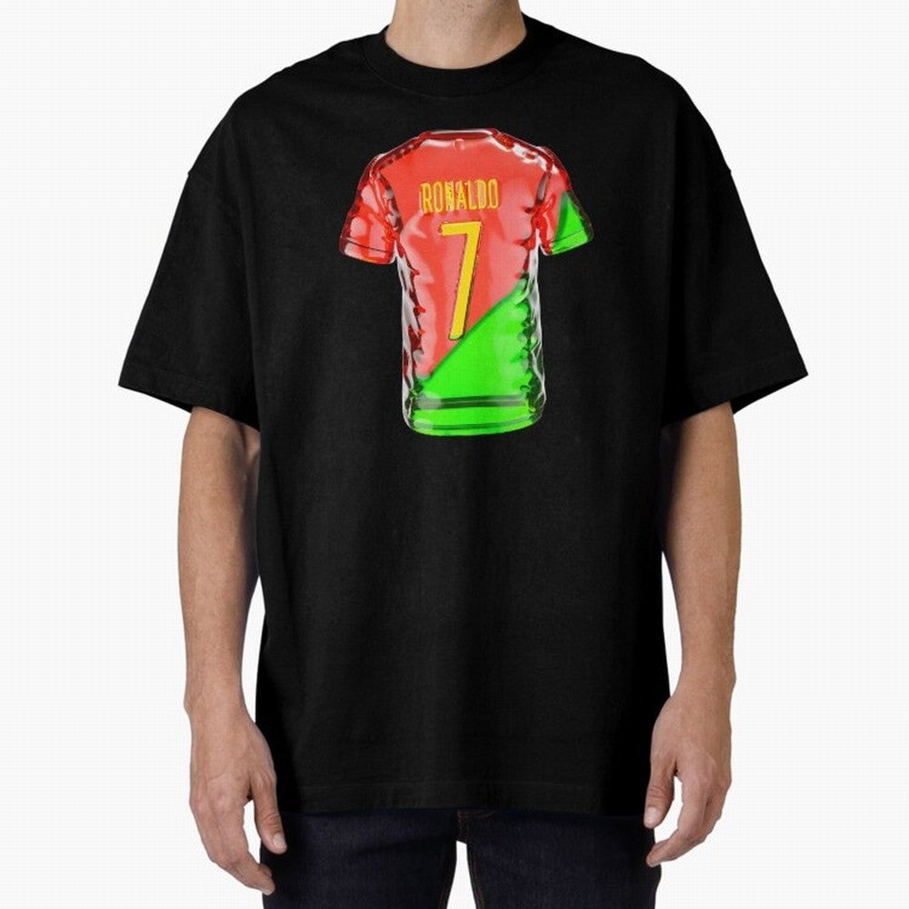 Cristiano Ronaldo Oversized T-Shirt Join Match Day Hype around FIFA World Cup 2026 USA Canada Mexico, Mbappe and Neymar, Portugal, Spain and Germany, Stadium Memories, Football Loyalty, International Chants and Championship Tradition; Great for