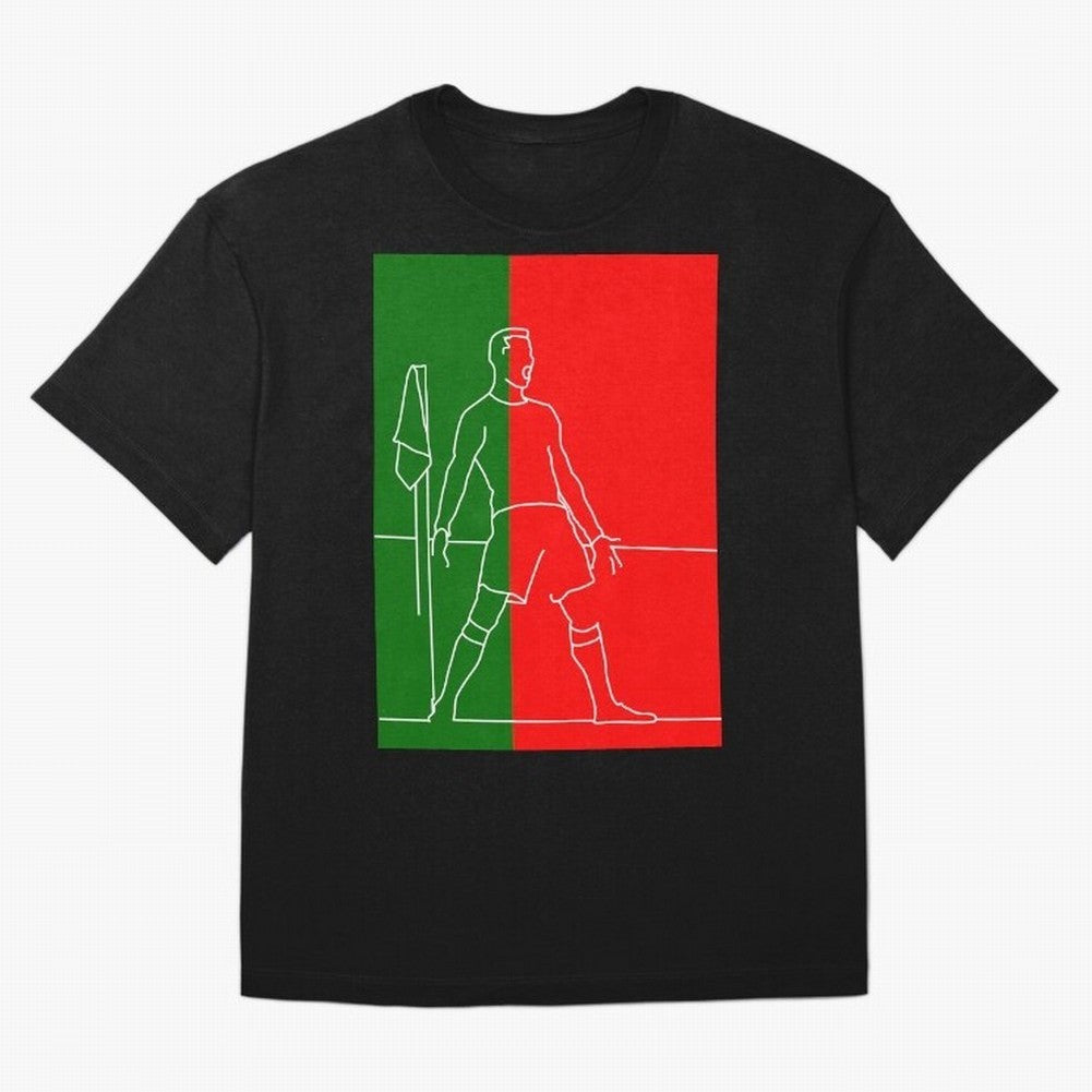 Siuuu! (color) Oversized T-Shirt Celebrate Football Heritage in Global Football Passion for FIFA World Cup 2026 Group Stage, Inspired by Cristiano Ronaldo, Haaland and CR7, Argentina and Brazil, Tournament Hype, Historic Matchups, Family Viewing