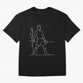 Siuuu! (blck) Oversized T-Shirt Turn Every Weekend Toward FIFA World Cup 2026 for Fans of Haaland and Mbappe and Argentina, France and Brazil, Bringing Sports Nostalgia, International Competition, Famous Players and Unforgettable Victories; Ideal
