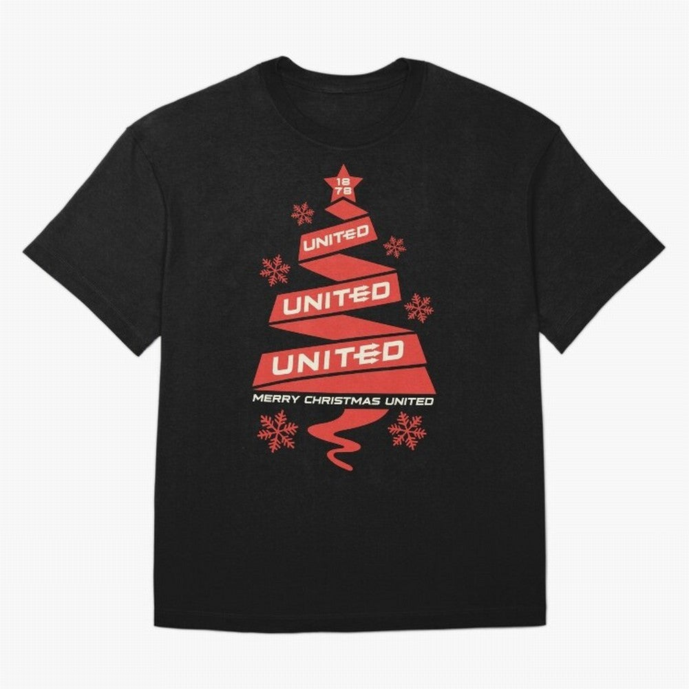 Manchester United Christmas Oversized T-Shirt Show Passion for the Stars of Global Football Passion for FIFA World Cup 2026 Group Stage, Connected to Neymar, England, France and Netherlands, Soccer Culture, Superstar Moments, National Team Dreams