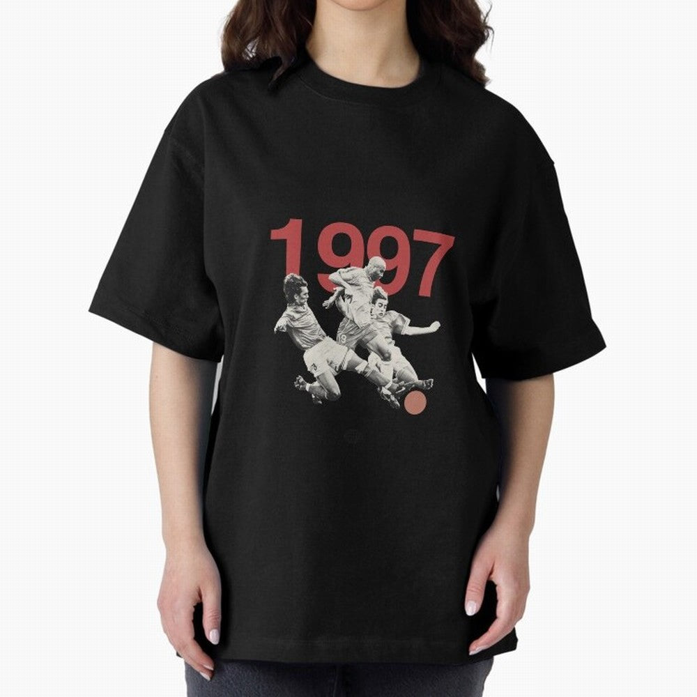 Ronaldo Maldini Cannavaro Tournoi de France 1997 Oversized T-Shirt Fuel the Hype around the FIFA World Cup 2026 Group Stage Journey through Cristiano Ronaldo Highlights, Germany Pride, Supporter Pride, Iconic Celebrations, Legendary Names and