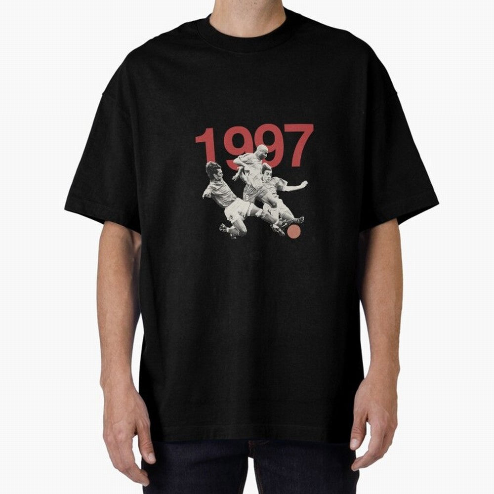 Ronaldo Maldini Cannavaro Tournoi de France 1997 Oversized T-Shirt Fuel the Hype around the FIFA World Cup 2026 Group Stage Journey through Cristiano Ronaldo Highlights, Germany Pride, Supporter Pride, Iconic Celebrations, Legendary Names and