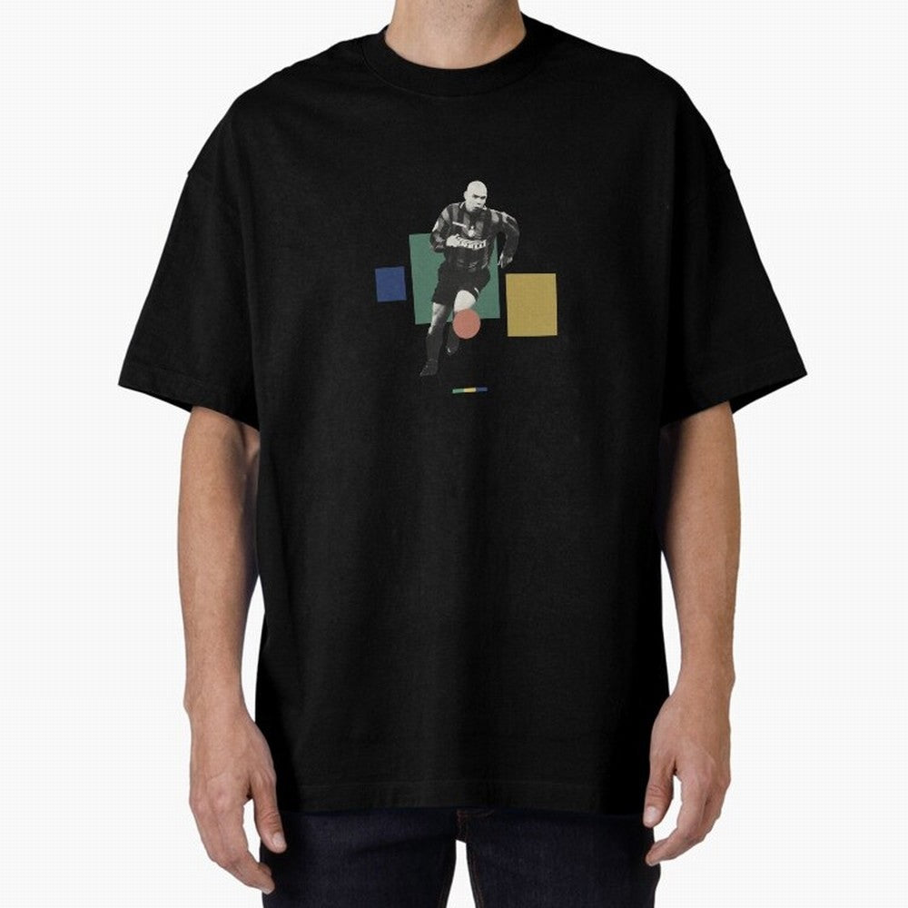 Ronaldo Nazario R9 Oversized T-Shirt Relive the FIFA World Cup 2026 Group Stage Journey through Neymar Highlights, Brazil, Portugal and Argentina Pride, Supporter Pride, Iconic Celebrations, Legendary Names and Global Match Day Energy; Made for