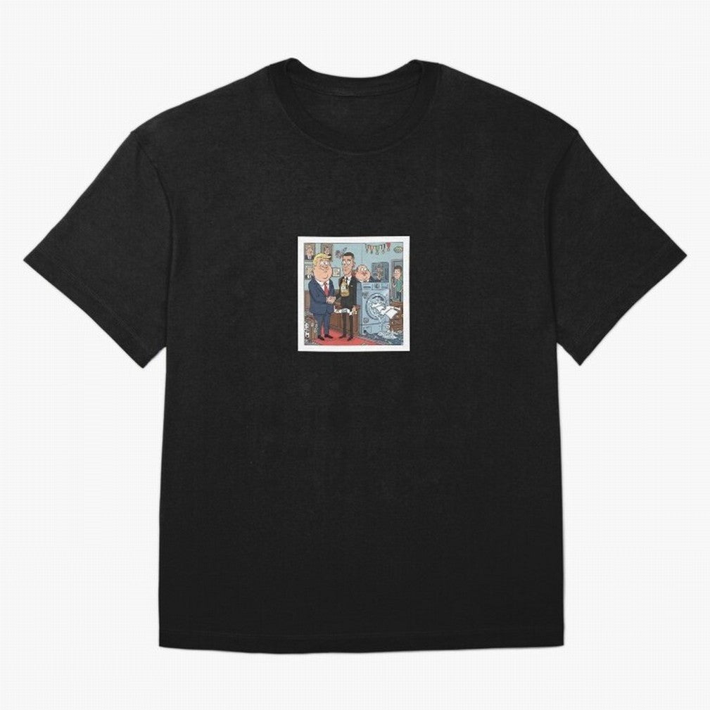 Ronaldo at White House Dinner Oversized T-Shirt Embrace the FIFA World Cup 2026 Group Stage Journey through Haaland Highlights, France Pride, Retro Football Energy, Iconic Rivalries, Trophy Chase Drama and Stadium Atmosphere; Perfect for Fans,