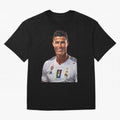 smiling Cristiano Ronaldo Oversized T-Shirt Make the Season About FIFA World Cup 2026 USA Canada Mexico for Fans of Neymar, Haaland and Cristiano Ronaldo and Germany, Bringing Stadium Memories, Football Loyalty, International Chants and