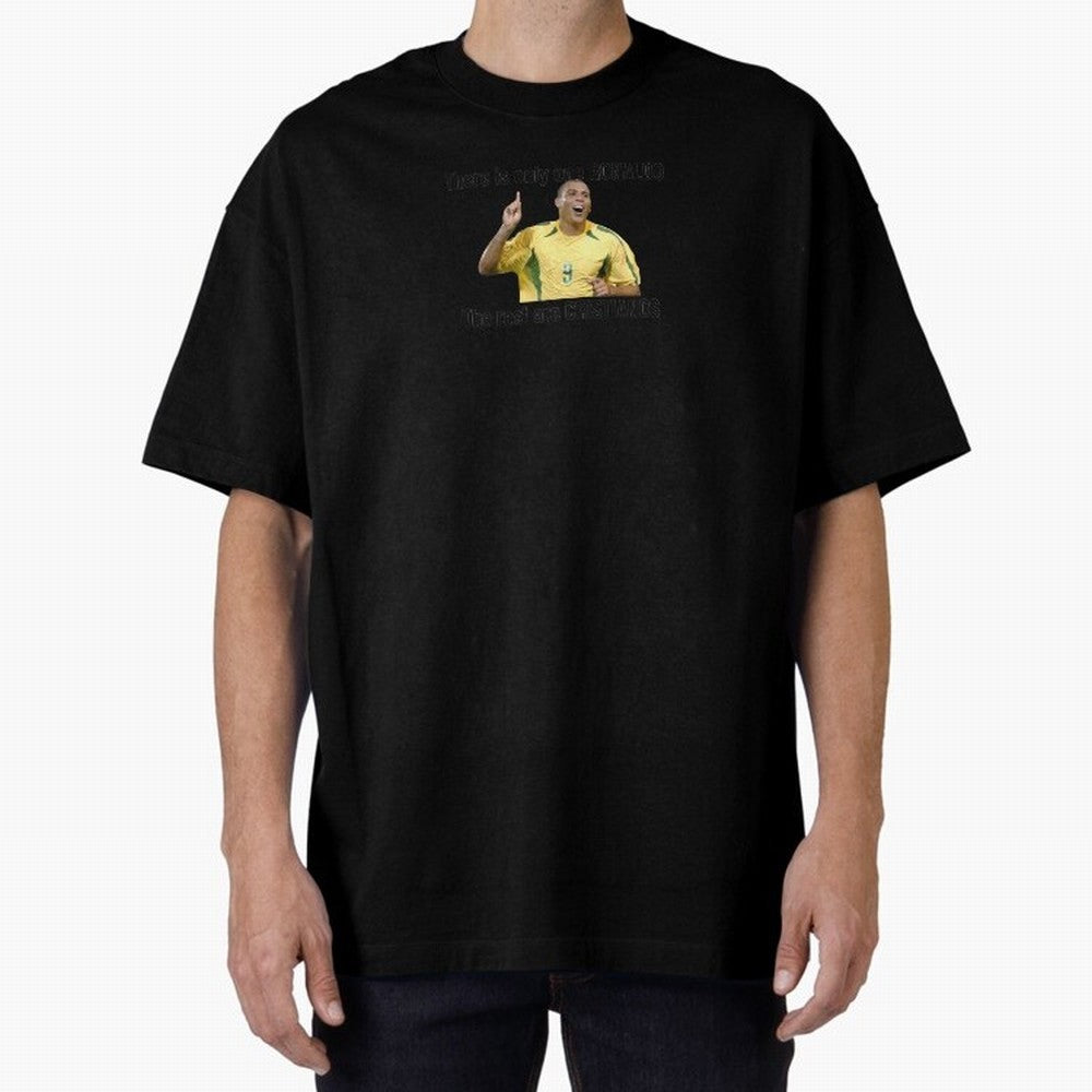 Football Meme Oversized T-Shirt Honor Football Greatness during FIFA World Cup 2026 USA Canada Mexico for Fans of Haaland and France, Bringing Retro Football Energy, Iconic Rivalries, Trophy Chase Drama and Stadium Atmosphere; Ideal for Passionate