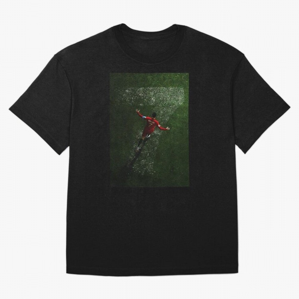 CR7 The G.O.A.T. Football Art - Cristiano Ronaldo Oversized T-Shirt Make the Season About the FIFA World Cup 2026 Group Stage Journey through Mbappe Highlights, Spain and Netherlands Pride, Championship Spirit, Famous Goals, Roaring Crowds and