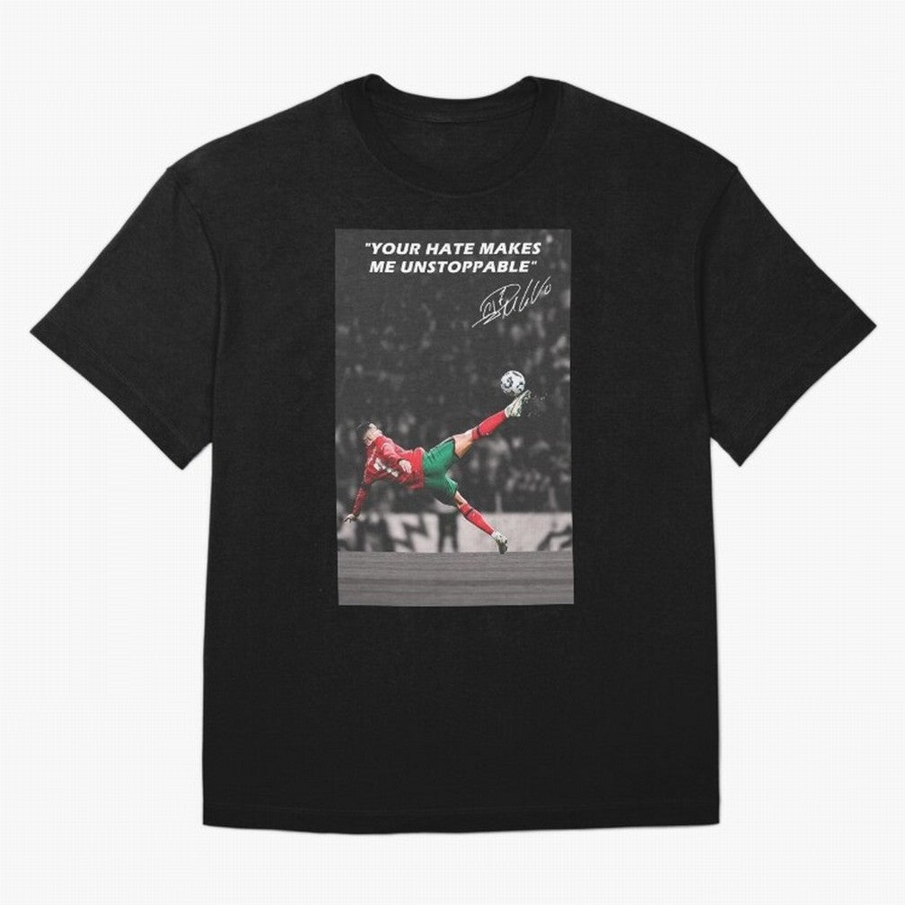 Cristiano Ronaldo Inspiration Oversized T-Shirt Relive Legendary Nights from FIFA World Cup 2026 Group Stage Spirit, Centered on France and Portugal, Haaland and Mbappe, Supporter Pride, Iconic Celebrations, Legendary Names and Global Match Day