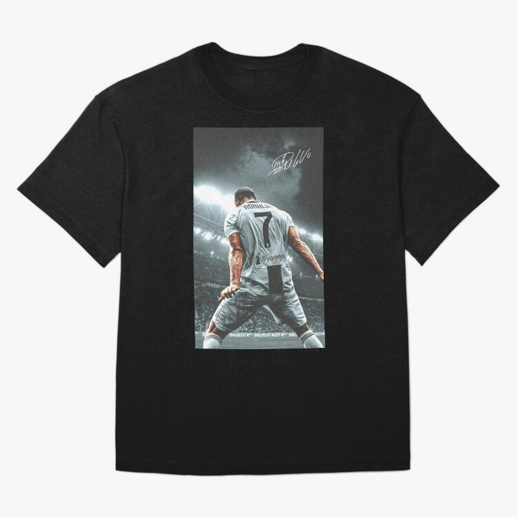 Cristiano Ronaldo Celebration Oversized T-Shirt Celebrate Rivalries and Pride in FIFA World Cup 2026 Group Stage Driven by Cristiano Ronaldo, Haaland and CR7, Brazil, Portugal and Argentina Energy, Global Supporter Spirit, Legendary Goals, National