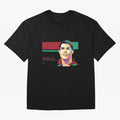 Cristiano Ronaldo ¨C Legendary Football Star & GOAT Artwork Oversized T-Shirt Honor FIFA World Cup 2026 for Fans of Messi, Neymar and Mbappe and Netherlands, Bringing Football Passion, Legendary Performances, Festival Vibes and Supporter Community;