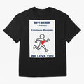 Tribute to Cristiano Ronaldo ¡ª 5 February Oversized T-Shirt Relive the Noise and Pride of the FIFA World Cup 2026 USA Canada Mexico Journey through Cristiano Ronaldo Highlights, Netherlands Pride, Sports Nostalgia, International Competition,
