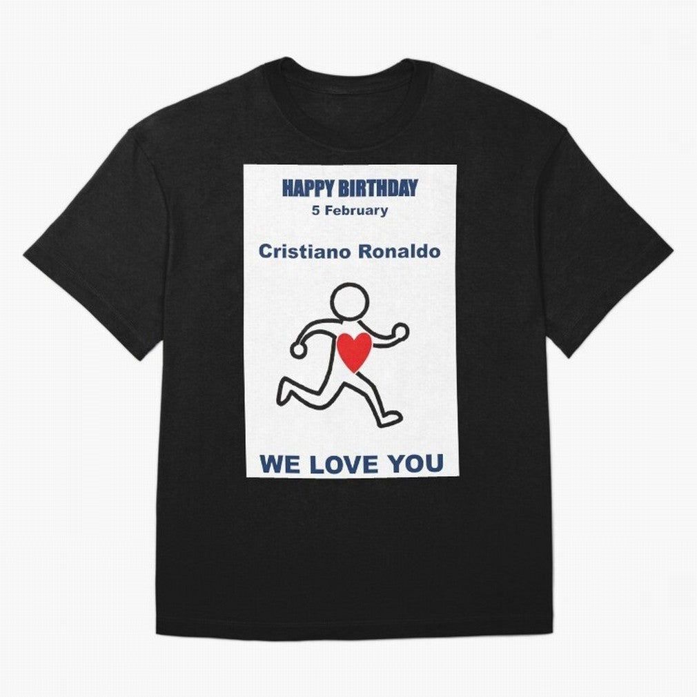 Tribute to Cristiano Ronaldo ¡ª 5 February Oversized T-Shirt Relive the Noise and Pride of the FIFA World Cup 2026 USA Canada Mexico Journey through Cristiano Ronaldo Highlights, Netherlands Pride, Sports Nostalgia, International Competition,