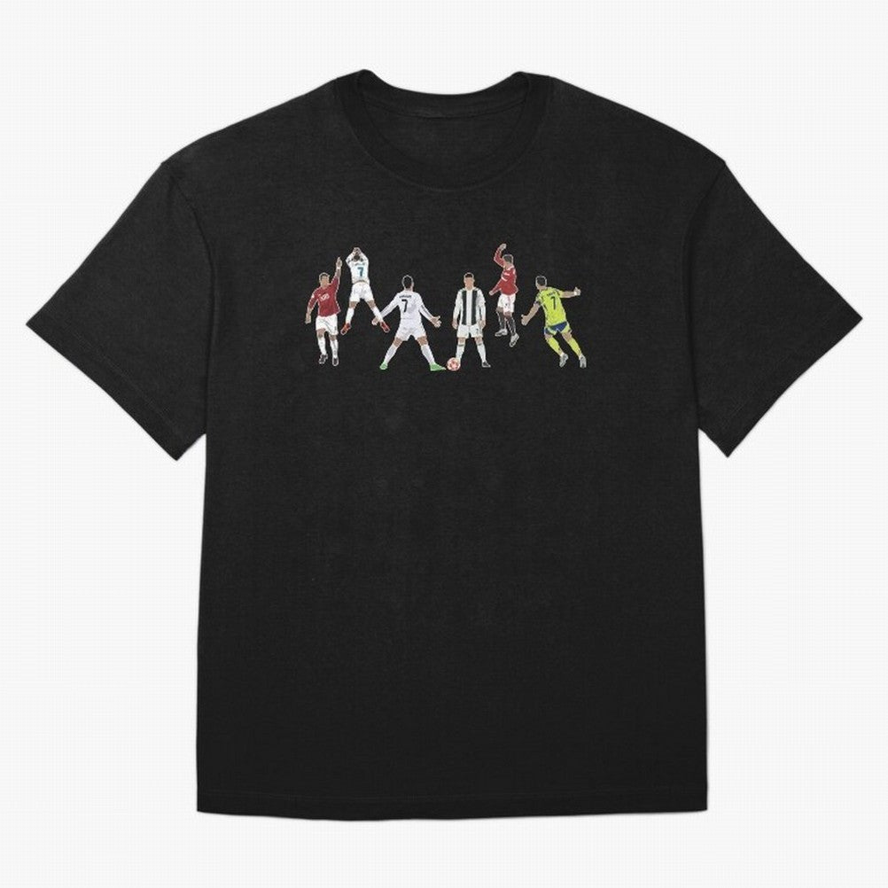 Ronaldo Forever Minimalist Career Goal Celebrations Oversized T-Shirt Create FIFA World Cup 2026 Group Stage Filled with Neymar, Haaland and Cristiano Ronaldo, Argentina Energy, Soccer Culture, Superstar Moments, National Team Dreams and