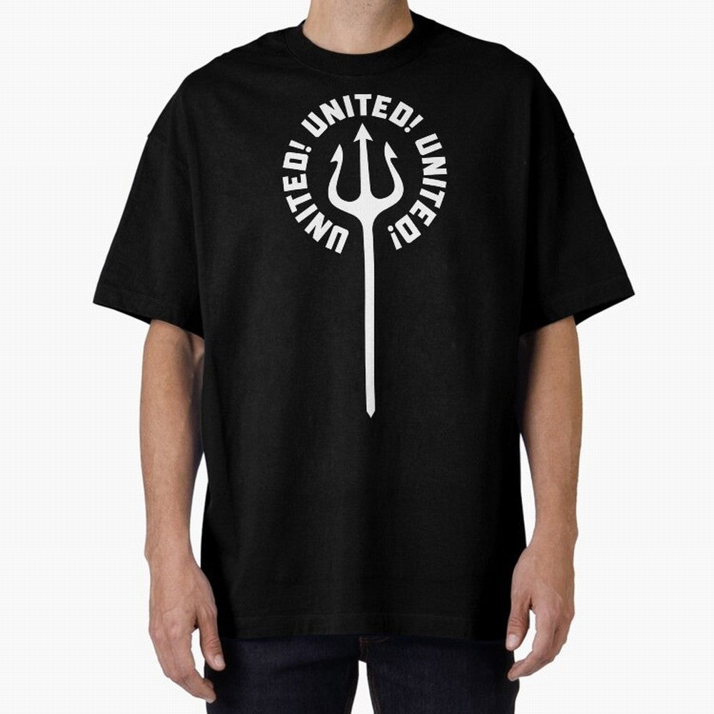 United! United! United! Oversized T-Shirt Turn Up for Match Day Hype around FIFA World Cup 2026, Haaland and Mbappe, Spain, Tournament Hype, Historic Matchups, Family Viewing Parties and Global Sports Pride; Created for Match Day Parties, Soccer