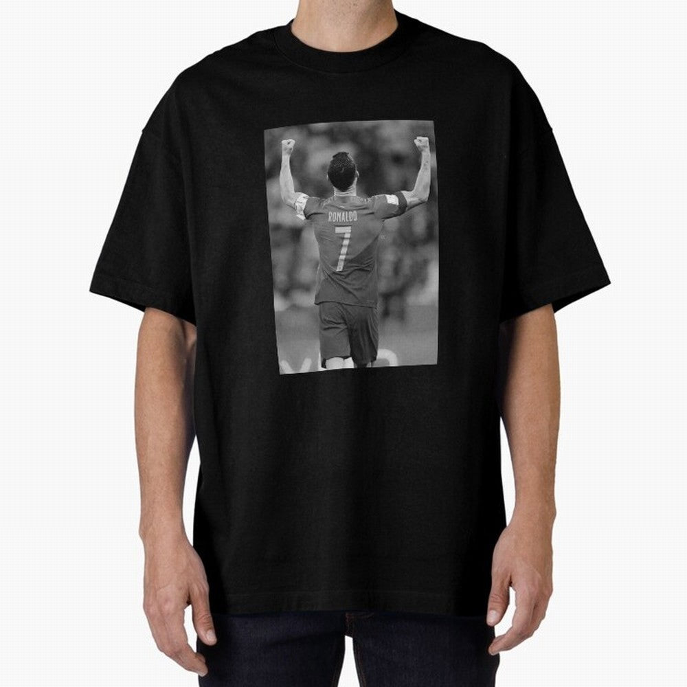 Cristiano Ronaldo Oversized T-Shirt Experience FIFA World Cup 2026 for Fans of Messi, CR7 and Mbappe and England and Germany, Bringing Champion Mindset, Group Stage Buzz, Knockout Tension and Passionate Fan Culture; Perfect for People Who Love