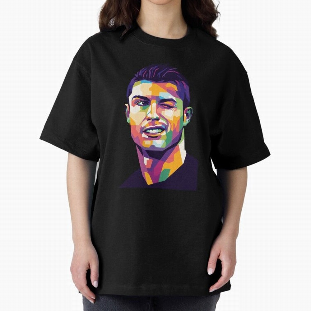 Cristiano Ronaldo Oversized T-Shirt Make Your Look Match Global Football Passion for FIFA World Cup 2026 Group Stage, Built around Messi, England, France and Netherlands, Soccer Culture, Superstar Moments, National Team Dreams and Competitive Fire;