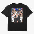 Carlo Ancelotti and Real Madrid Players Oversized T-Shirt Cheer for FIFA World Cup 2026 Group Stage for Fans of Haaland and Brazil, Portugal and Argentina, Bringing Football History, Final Match Energy, Crowd Noise and Once in a Lifetime Moments;
