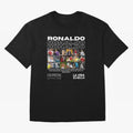 Cristiano Ronaldo CR7 Collage Oversized T-Shirt Bring a Champion Mindset to FIFA World Cup 2026 for Fans of Messi, CR7 and Mbappe and Netherlands, Bringing Stadium Chants, National Pride, Trophy Dreams and Unforgettable Football Memories; Made for