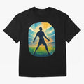Cristiano Ronaldo CR7 Oversized T-Shirt Keep the Legacy of FIFA World Cup 2026 USA Canada Mexico Spirit, Connected to France, Mbappe, Retro Football Energy, Iconic Rivalries, Trophy Chase Drama and Stadium Atmosphere; Great for Watch Parties,
