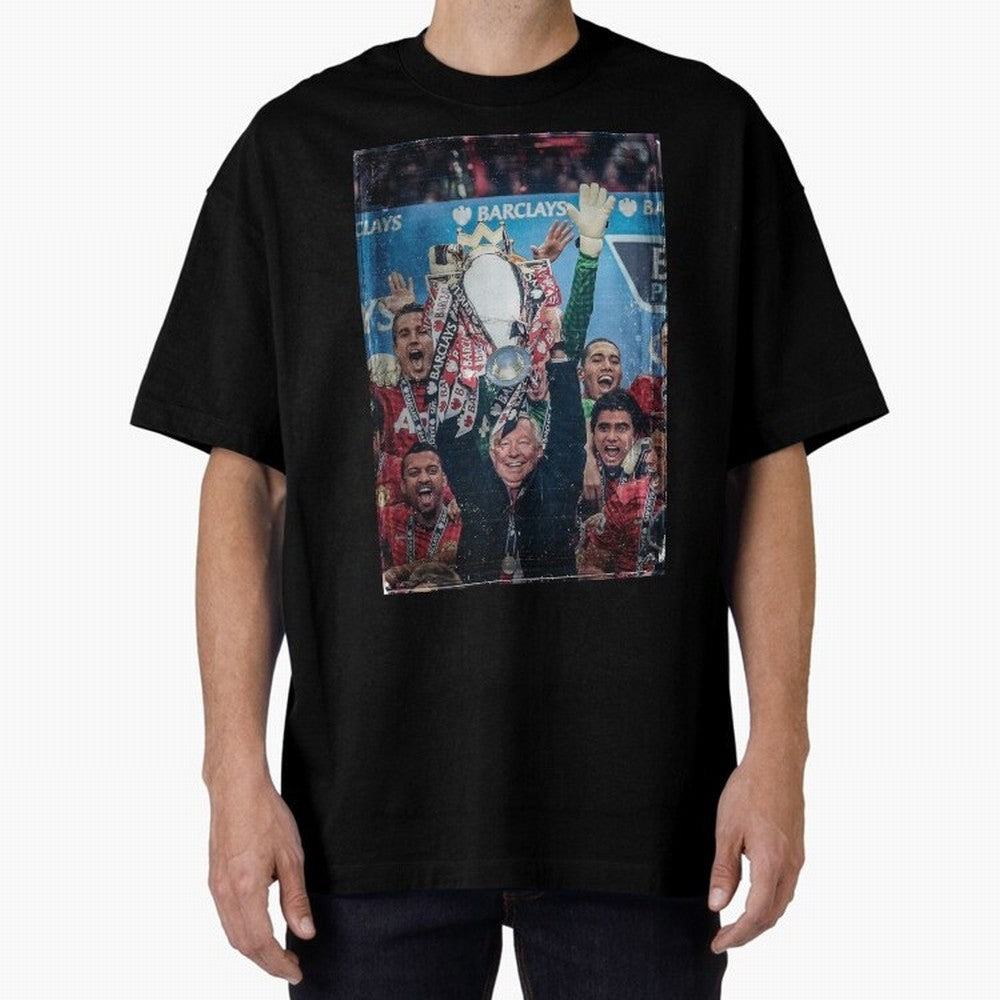 Sir Alex Ferguson Vintage Oversized T-Shirt Fuel the Hype around FIFA World Cup 2026 Spirit, Celebrating Germany, Mbappe, Football Passion, Legendary Performances, Festival Vibes and Supporter Community; Ideal for Fans Who Follow Messi, Cristiano