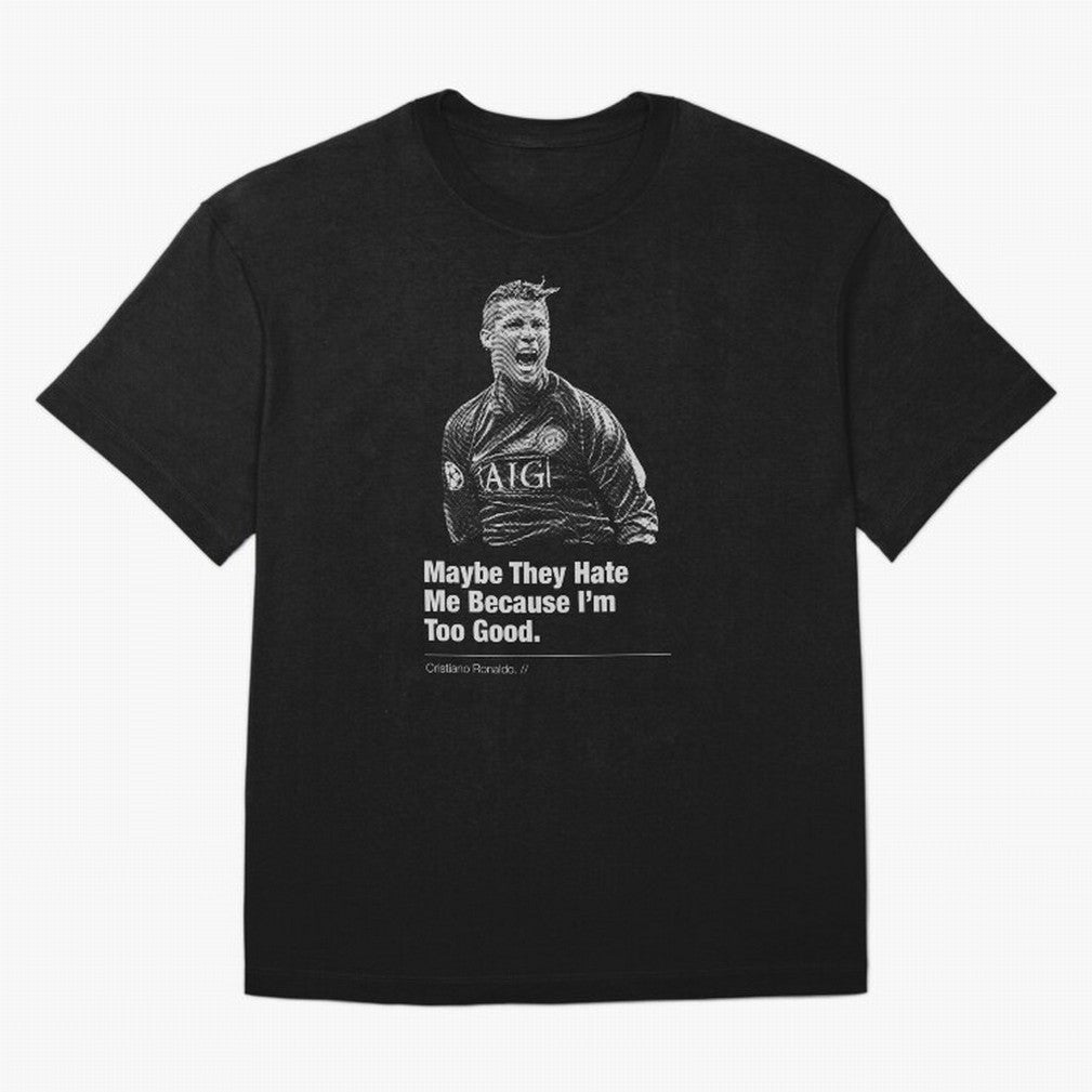 They Hate Me Because I'm Too Good Oversized T-Shirt Celebrate Global Passion for Global Football Passion for FIFA World Cup 2026 Group Stage, Built around Neymar, Haaland and Cristiano Ronaldo, France, Match Day Excitement, Supporter Culture,