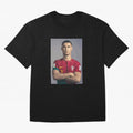 Cristiano Ronaldo Oversized T-Shirt Honor FIFA World Cup 2026 Group Stage Spirit, Centered on Portugal, Spain and Germany, CR7 and Messi, Football Passion, Legendary Performances, Festival Vibes and Supporter Community; Built for Supporters Chasing