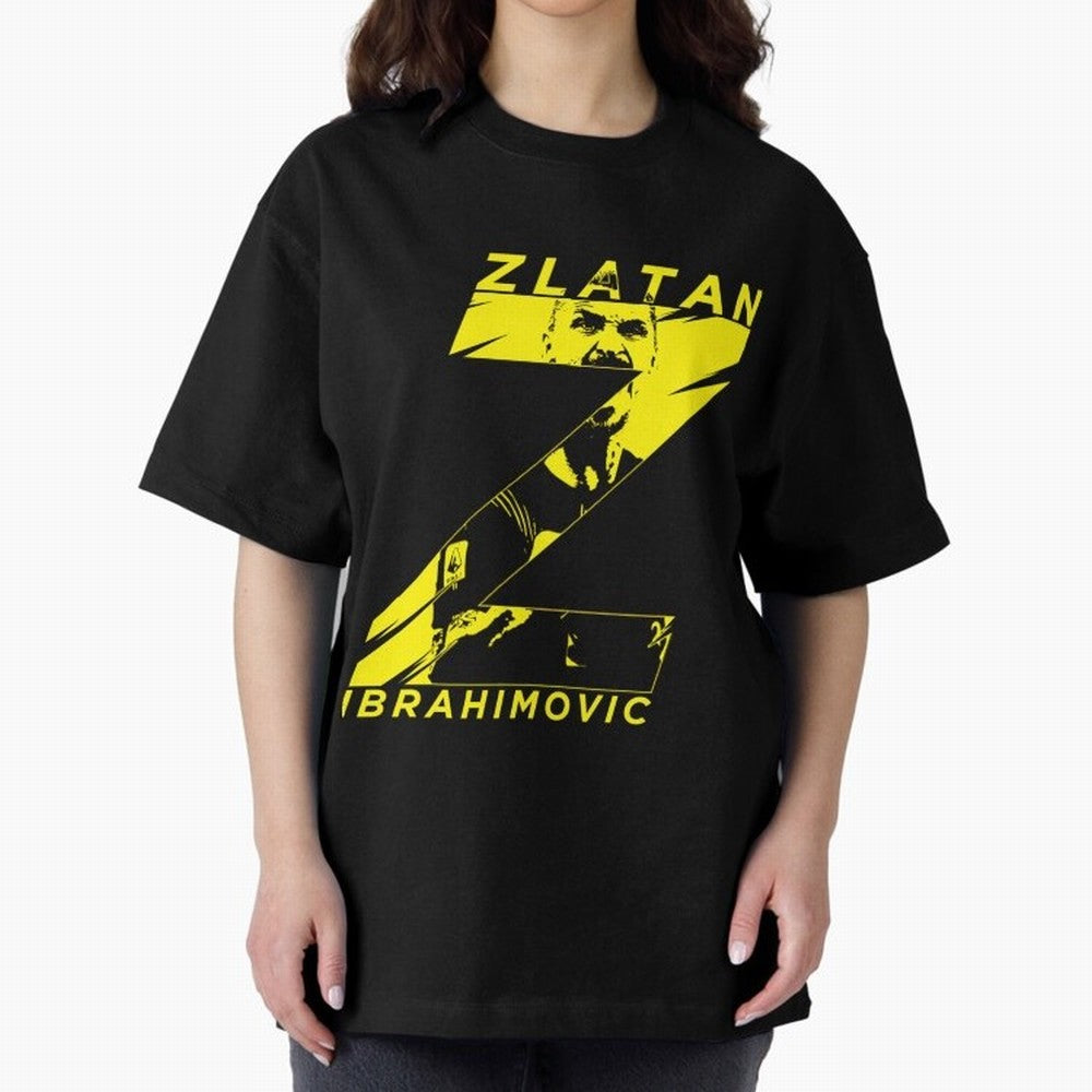 Zlatan Ibrahimovic Swedish God Gjq588 Oversized T-Shirt Elevate FIFA World Cup 2026 for Fans of Haaland and Mbappe and Brazil, Portugal and Argentina, Bringing Football History, Final Match Energy, Crowd Noise and Once in a Lifetime Moments; Ideal