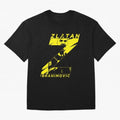 Zlatan Ibrahimovic Swedish God Gjq588 Oversized T-Shirt Elevate FIFA World Cup 2026 for Fans of Haaland and Mbappe and Brazil, Portugal and Argentina, Bringing Football History, Final Match Energy, Crowd Noise and Once in a Lifetime Moments; Ideal