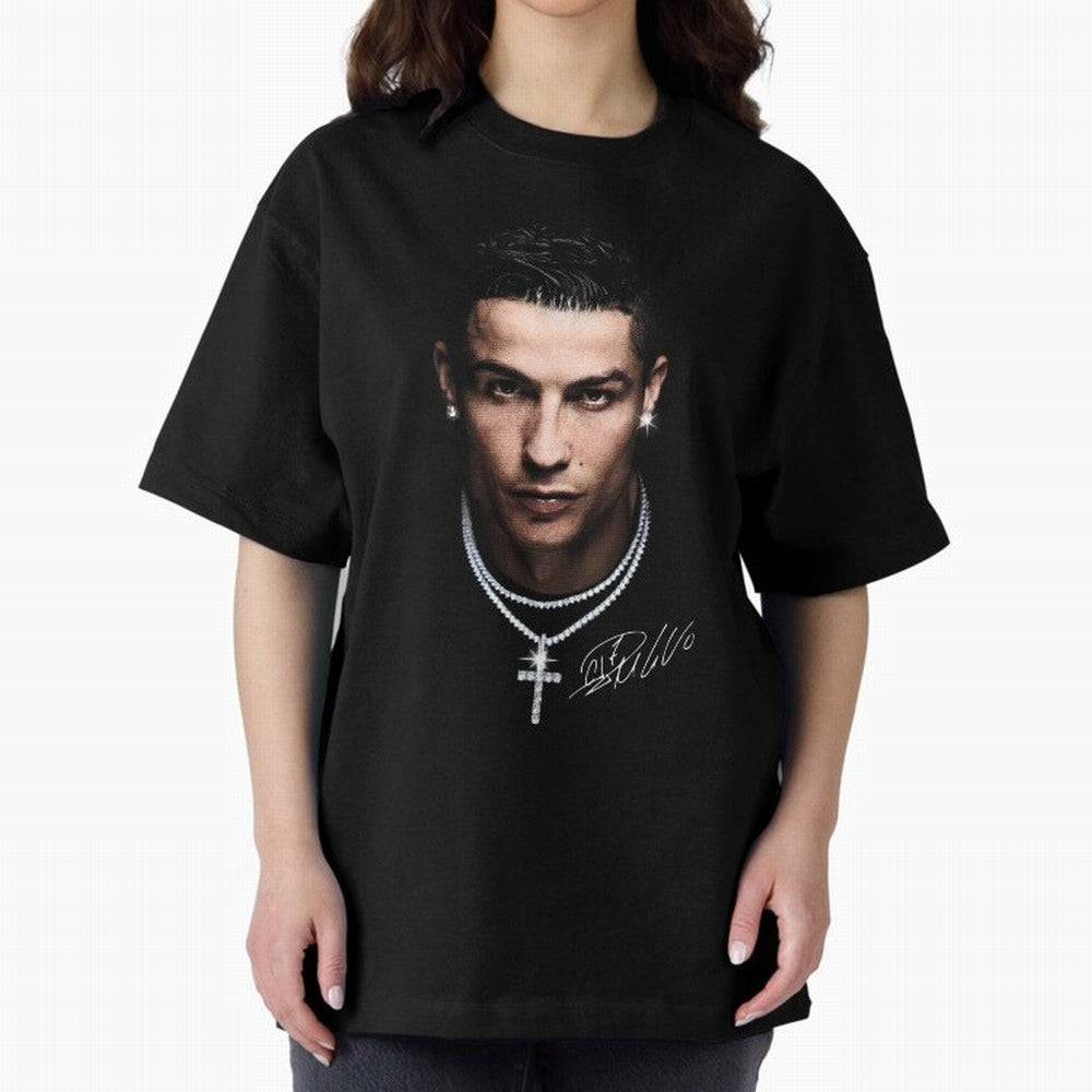 CR7 - Streetwear Clothing | Oversized T-Shirt Bring Retro Soccer Energy to FIFA World Cup 2026 Spirit, Filled with England, Messi, Stadium Chants, National Pride, Trophy Dreams and Unforgettable Football Memories; Created for Match Day Parties,