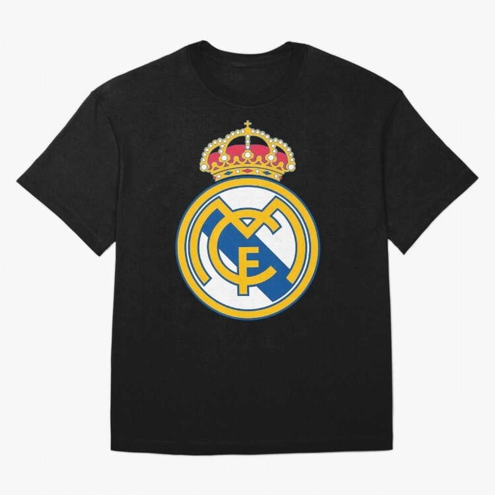 The Madrid CF Oversized T-Shirt Celebrate Rivalries and Pride in Match Day Hype around FIFA World Cup 2026 USA Canada Mexico, Neymar, Spain, Goal Celebration Energy, Supporter Heritage, Football Icons and Worldwide Tournament Joy; Ideal for