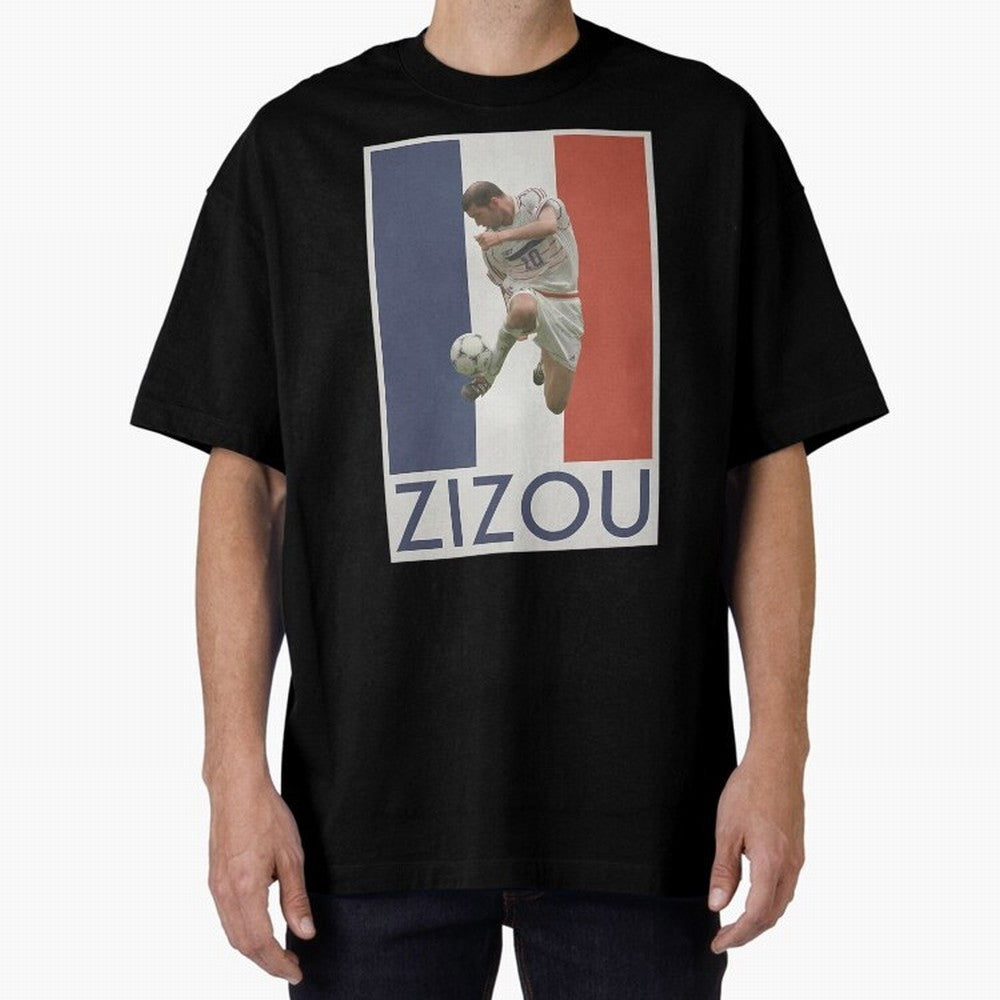 Football - Zidane Oversized T-Shirt Celebrate Football Heritage in FIFA World Cup 2026 Group Stage for Fans of Cristiano Ronaldo and Spain and Netherlands, Bringing Stadium Chants, National Pride, Trophy Dreams and Unforgettable Football Memories;